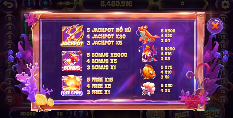 Chinh Phục Jackpot Nổ Hũ Thủy Cung Tại SunWin Với Chiến Thuật Săn Kho Báu Đại Dương