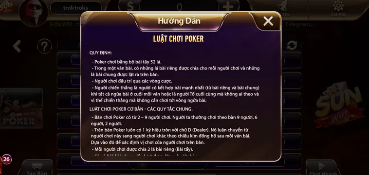 Chinh Phục Poker Tại SunWin Đấu Trường Trí Tuệ Và Nghệ Thuật Bluff Đỉnh Cao